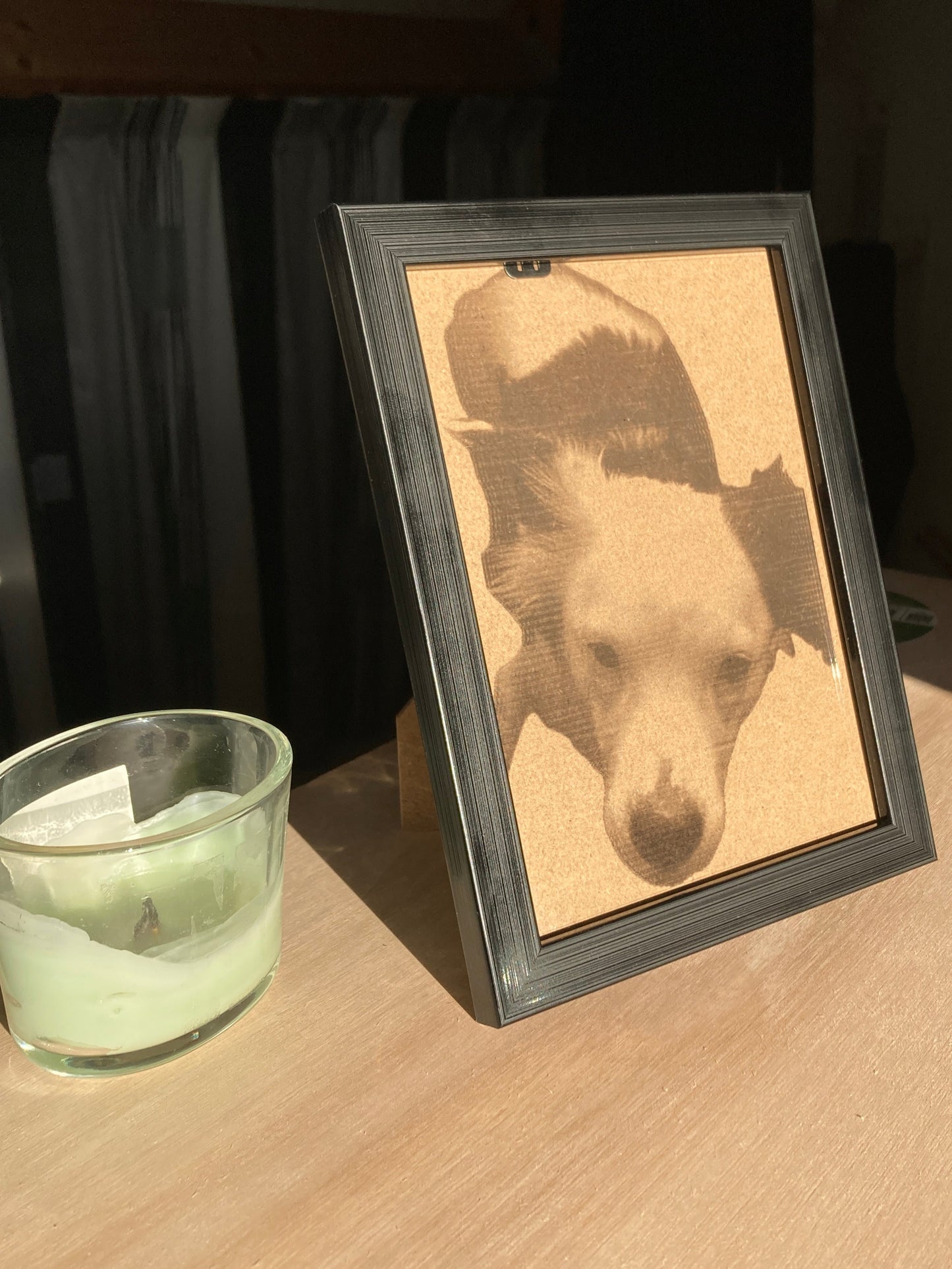 Houten Portret van Jouw Huisdier
